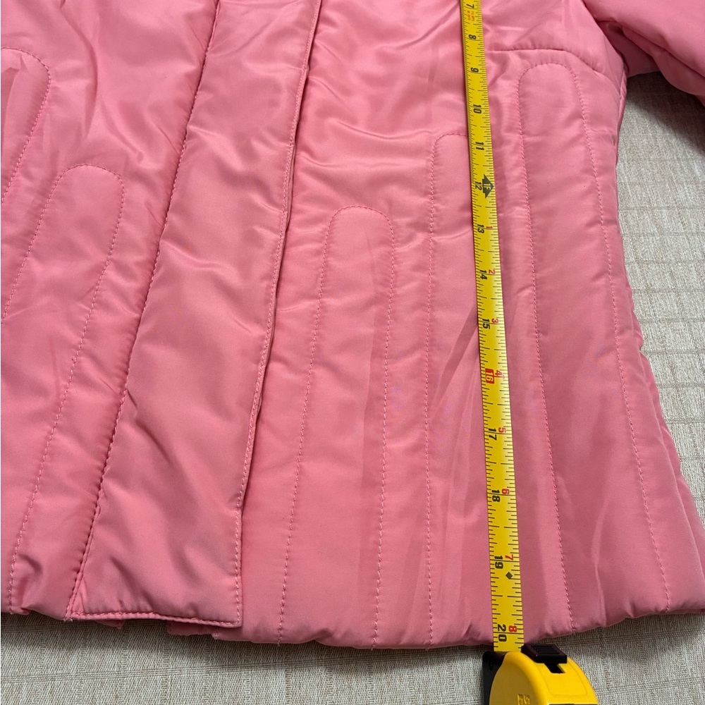 BCBG puffer coat Salmon in color - Picture 6 of 9